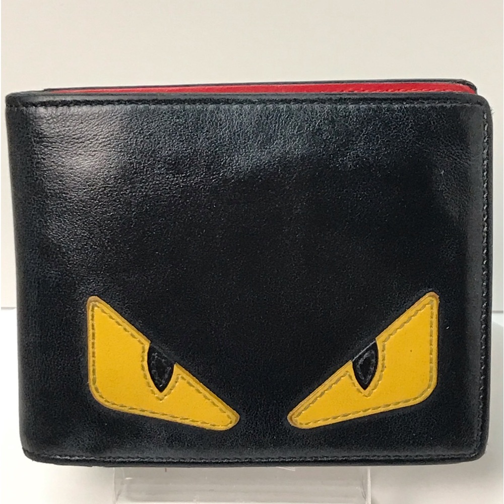 FENDI Monster Leather Bifold Wallet 😍♥️